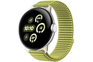 SinMutisme Nylon Braided Watch Band Compatible with Google Pixel Watch 4 Bands, Breathable Replacement Strap for Pixel Watch 