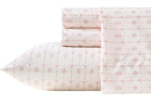 Wrangler - Queen Size Sheet Set, Ultra-Soft & Wrinkle-Resistant Bedding for Year Round Comfort, Deep Pockets, Bed Sheets with