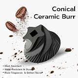 Mcbazel Electric Burr Coffee Grinder Cordless Portable 5 Grinding Settings view 5