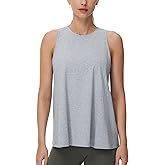 THE GYM PEOPLE Women's Loose Fit Sleeveless Athletic Yoga Running Tank Tops