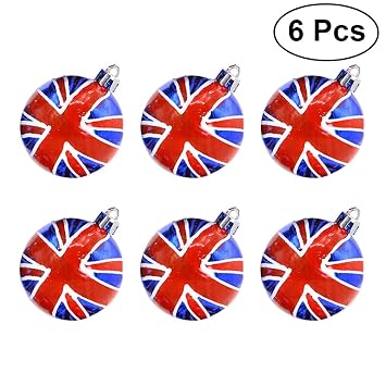 Ounona 6 Pcs 6 Cm Boule De Noël Ornements Décorations Pour