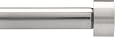 Umbra Cappa Gardinenstange – Teleskopierbar, 36-66 Zoll, Messing