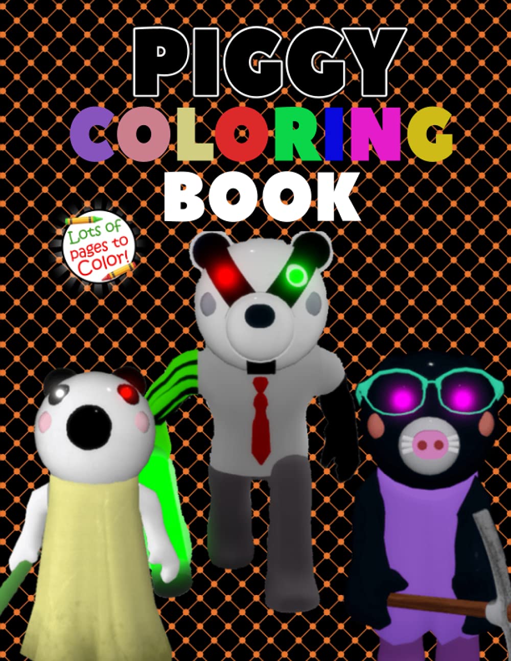 Piggy Coloring Book: Piggy and Friends Coloring Book For Kids ...