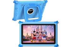 ZCOBRO Kids Tablet 7 inch Tablets for Kids 3-7 32GB Toddler Tablet with Protective Case Android Kid Learning Tablets with WiFi YouTube Parental Control Netflix GMS Child Computer for Baby Boys Girls (Blue)