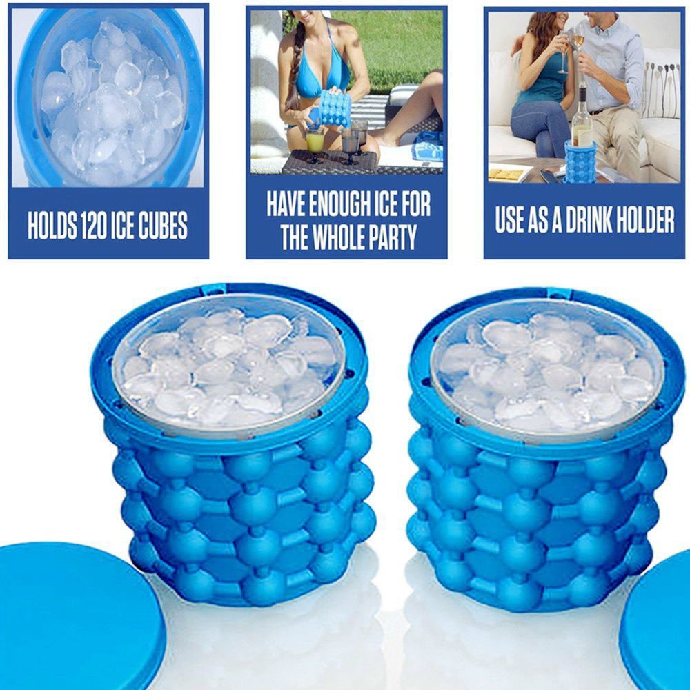 Cubo de gel de sílice,Azul: Amazon.es: Hogar