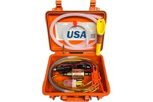FlowJoe - GasTapper Standard 12V Fuel Transfer Pump Moves 30 Gallons of Gas Per Hour. Great for Preppers, UTV's, Boats, Equipment, Vehicles, Gasoline, Diesel, Etc. Manufactured in the USA.