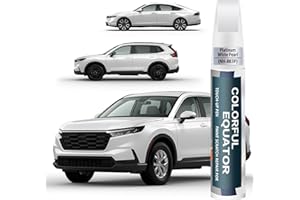 SNSIR Platinum White Pearl(NH-883P) Touch Up Paint Compatible with Honda, Car Paint Pen Scratch Repair Two-In-One Touch Up Paint, Premium Car Scratch Remover for Deep Scratches