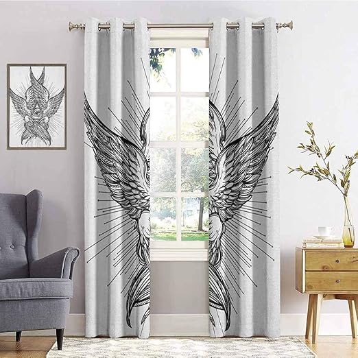 Amazon Com Eye 100 Blackout Lining Curtain All Seeing Eye Of