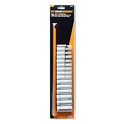 GEARWRENCH 14 Piece 3/8" Drive 6 Pt. Deep Socket