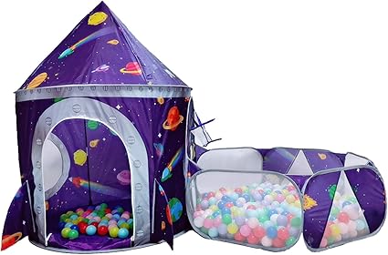 rocket ship ball pit