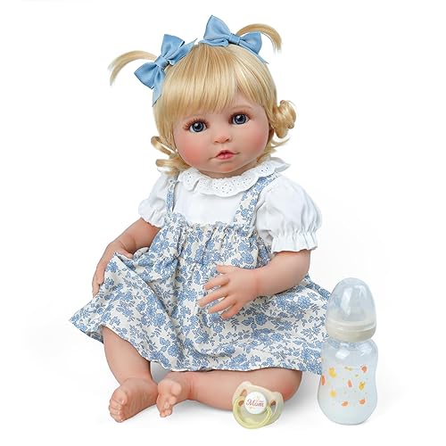Reborn Baby Dolls Lifelike Face Body Details Real Baby Feeling