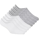 Skechers Men's Sport Ped No Show Sock, 8-pair