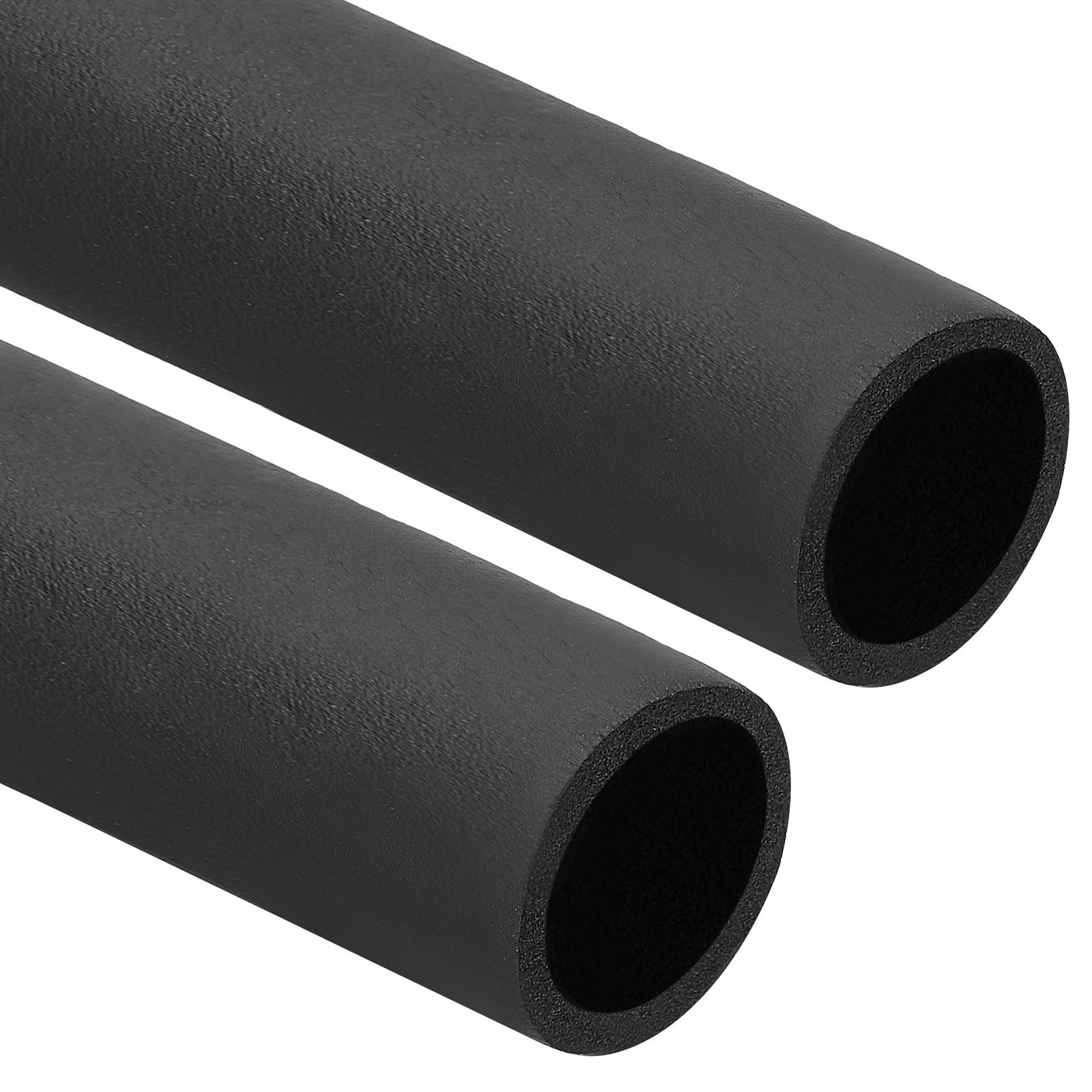 PATIKIL 1-1/4"(32mm) ID x 6Ft Pipe Insulation Foam Tube, 2Pcs Pipe Cover Wrap Roll Bar Padding Tubing for Handle Grip HVAC Outdoor Air Conditioner Units