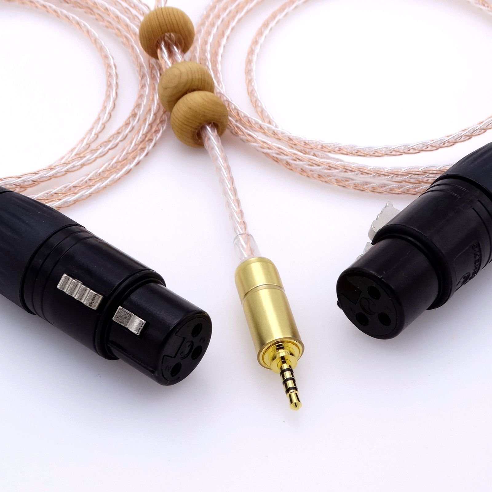 50cm 2.5mm TRRS to 2 XLR Audio Adapter Cable for Astell&Kern AK100II,AK120II,AK240, AK380,AK320,DP-X