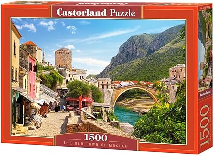 Castorland The Old Town of Mostar Puzzle (1500 Piece)
