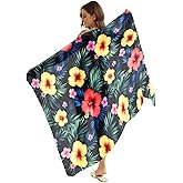 Guhothli Womens Chiffon Beach Pareos Sarong Sheer Swimsuit Cover Ups Swimwear Bikini Wrap
