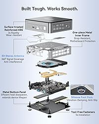 GEEKOM Air12 Mini PC with 13th Gen Intel N150, 16GB