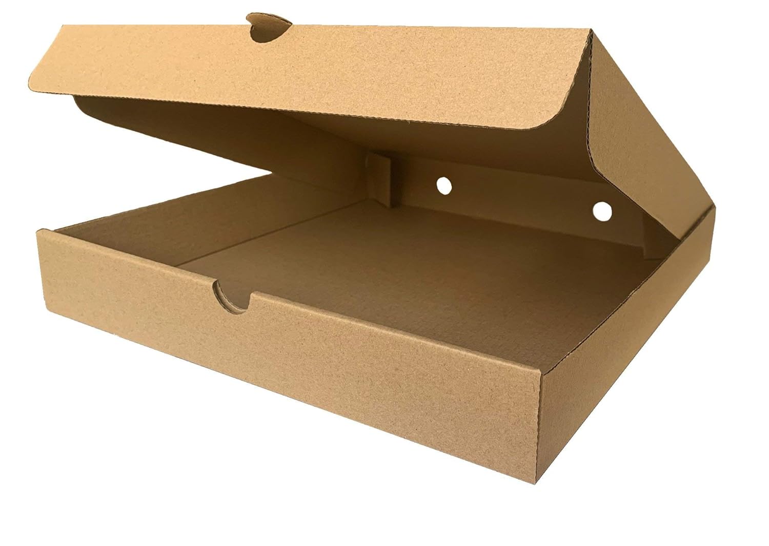 100 x Plain Pizza Boxes, Takeaway Pizza Box, Strong Postage Boxes 7