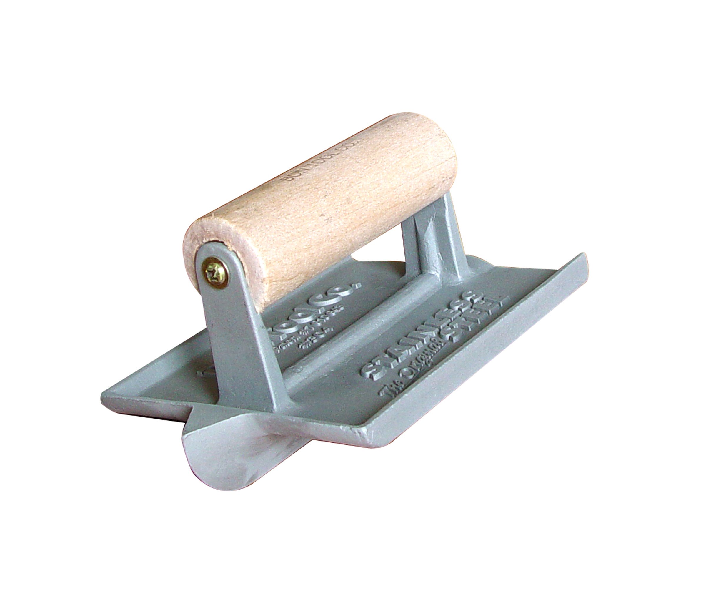 Bon 89-308 Groover - Bullet Stainless Steel 6-inch X 4 1/2-inch Bit 5/8-inch X 5/8-inch with Wood Handle