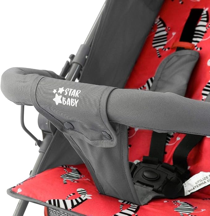 Carrinho guarda chuva bebê vermelho star baby Clearance