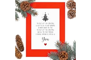 Ithmahco Christmas Card For Him Her, Funny Merry Christmas Card For Wife Husband, Gifts For Girlfriends, Christmas Card For Boyfriend, Merry Christmas Cards, Having Someone As Special As You