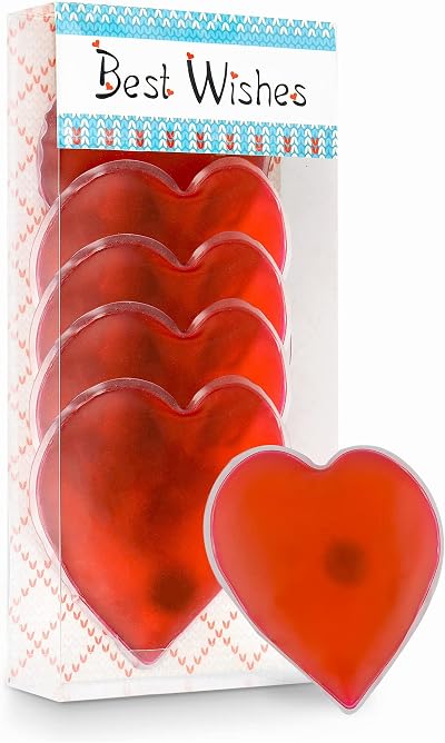 NWK Reusable Instant Hand Warmer Heat Packs Gift Pack 6 White Elephant