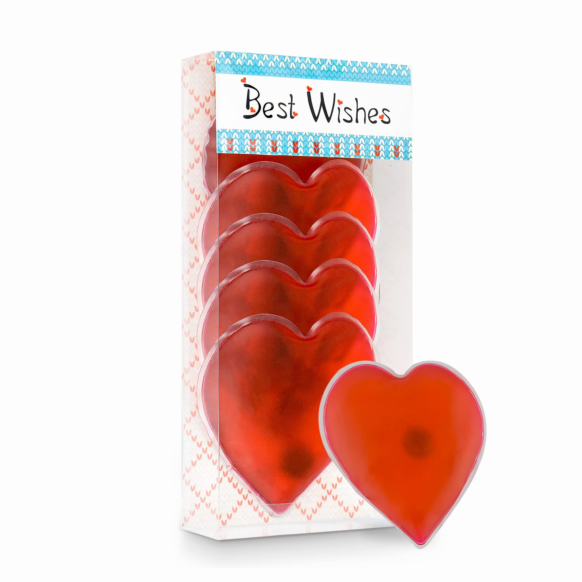 NWK Reusable Instant Hand Warmer Heat Packs Body Warmer with Gift Packaged Christmas White Elephant Stocking Stuffers Gifts (11cm x 10cm, count, 12)