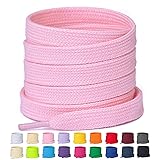 Booyckiy 2 Pairs Flat Shoe Laces for Sneakers
