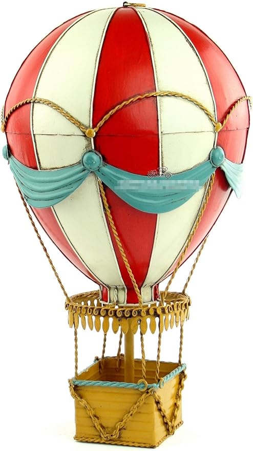 Amazon ブリキ置物 インテリアオブジェ 気球 アンティーク N50 置物 オブジェ オンライン通販