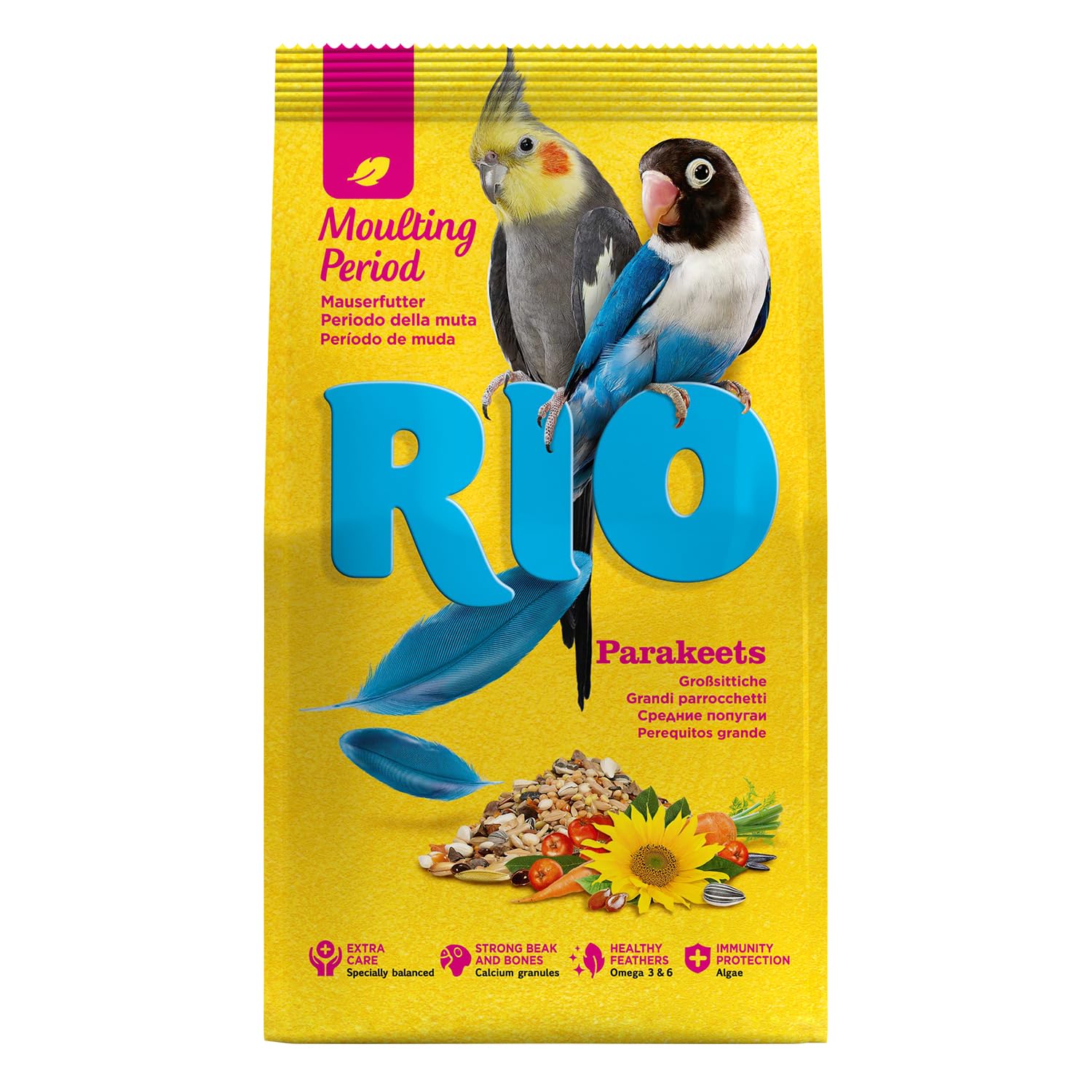 RIO Feed For Parakeets. Moulting Period Feed, 1 kg