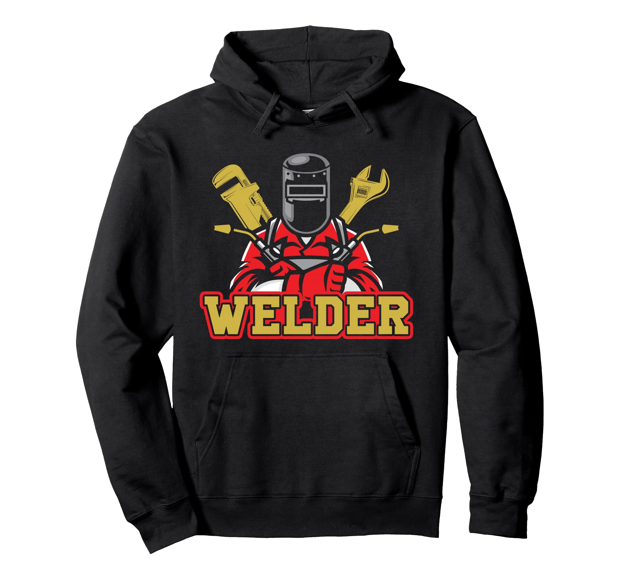 Welder Engineer Tools Fabrication Engineering Welding Pullover Hoodie