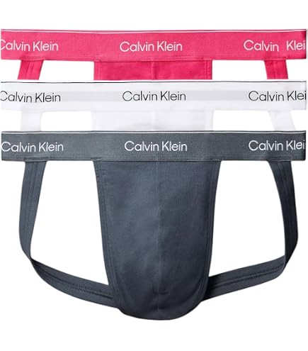 Calvin Klein Intense Power Micro 3-Pack Jock Strap, Black