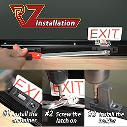 Aucuda RV EXIT Window Latch Bracket, RV Emergency