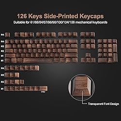 XVX PBT Keycaps - Side Print Shine Through Custom