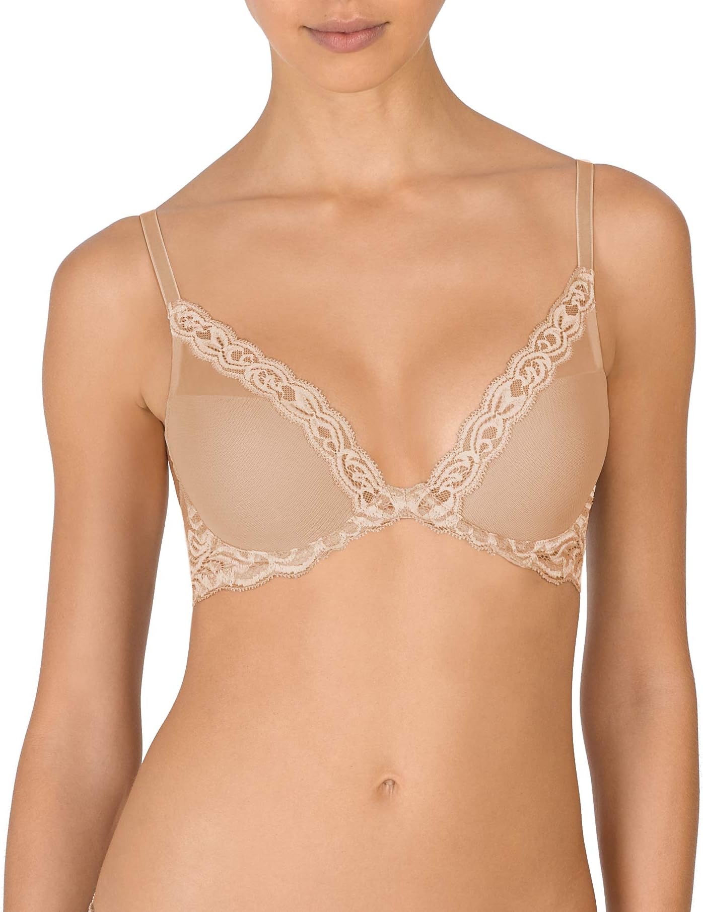 NatoriFeathers Contour Plunge Bra