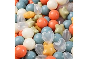 TRENDPLAY Ball Pit Balls 100 200 - Colorful, Non-Toxic & Durable - Bulk Pack for Playrooms, Indoor/Outdoor Fun, Party Decoration and Sensory Play