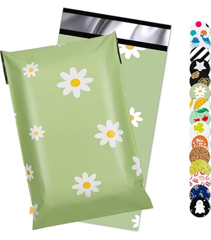 Poly Mailers 2.5 Mil Buste Di Spedizione Autosigillanti In Plastica 2.5 Mil | 4 Taglie A Scelta (9x12, 10x13, 12x15.5, 14.5x19 Pollici) Poly Mailers Plastica 2.5 Mil - Foto 2