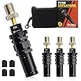 Handfly Tire deflators, 4Pcs Adjustable Auto-Stop Tire Deflator Kit 10-30 PSI, Air Down Tool Off-Road Accessories 4x4 for Jeeps, Cars, Trucks, Motorcycles, ATVs