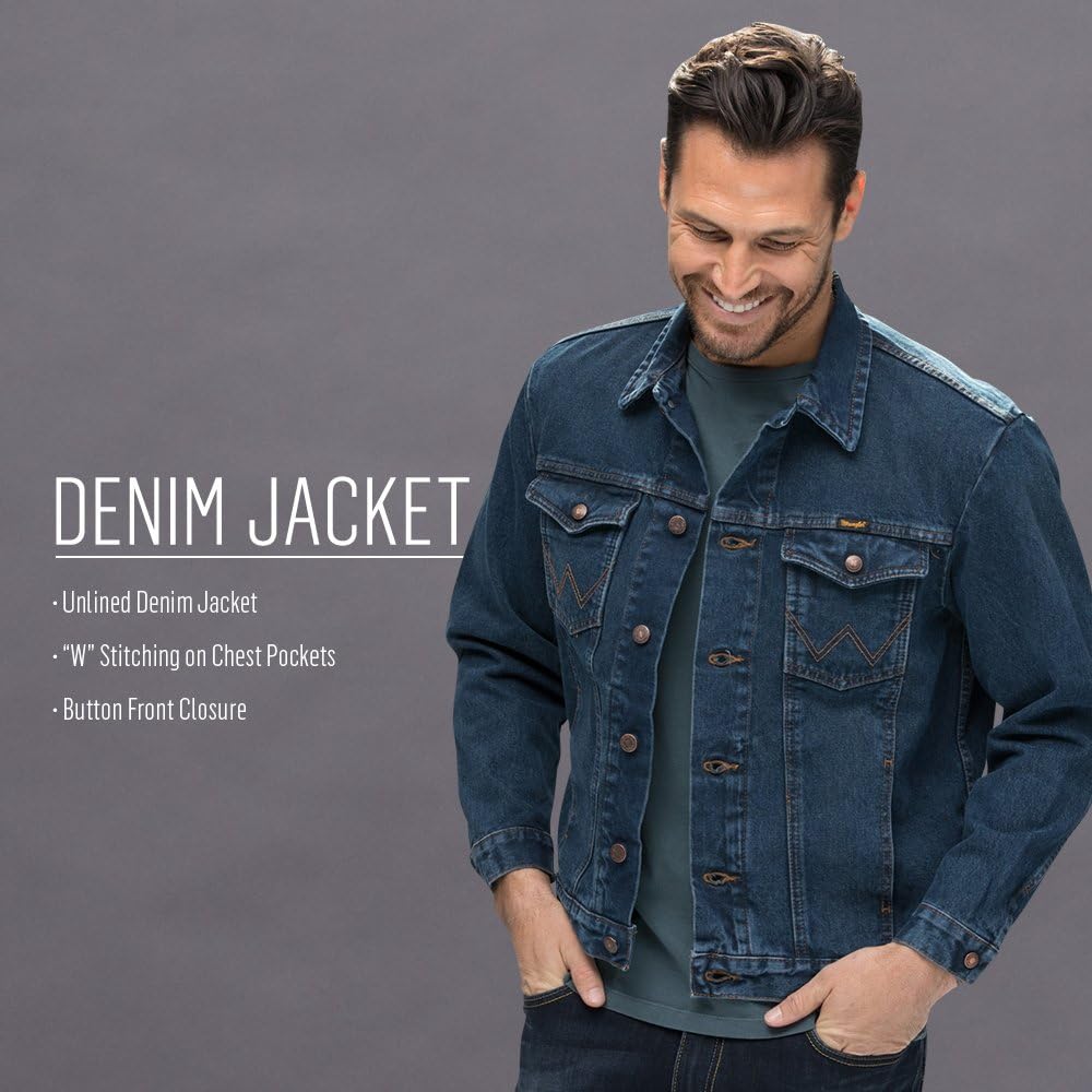 wrangler jean jacket amazon