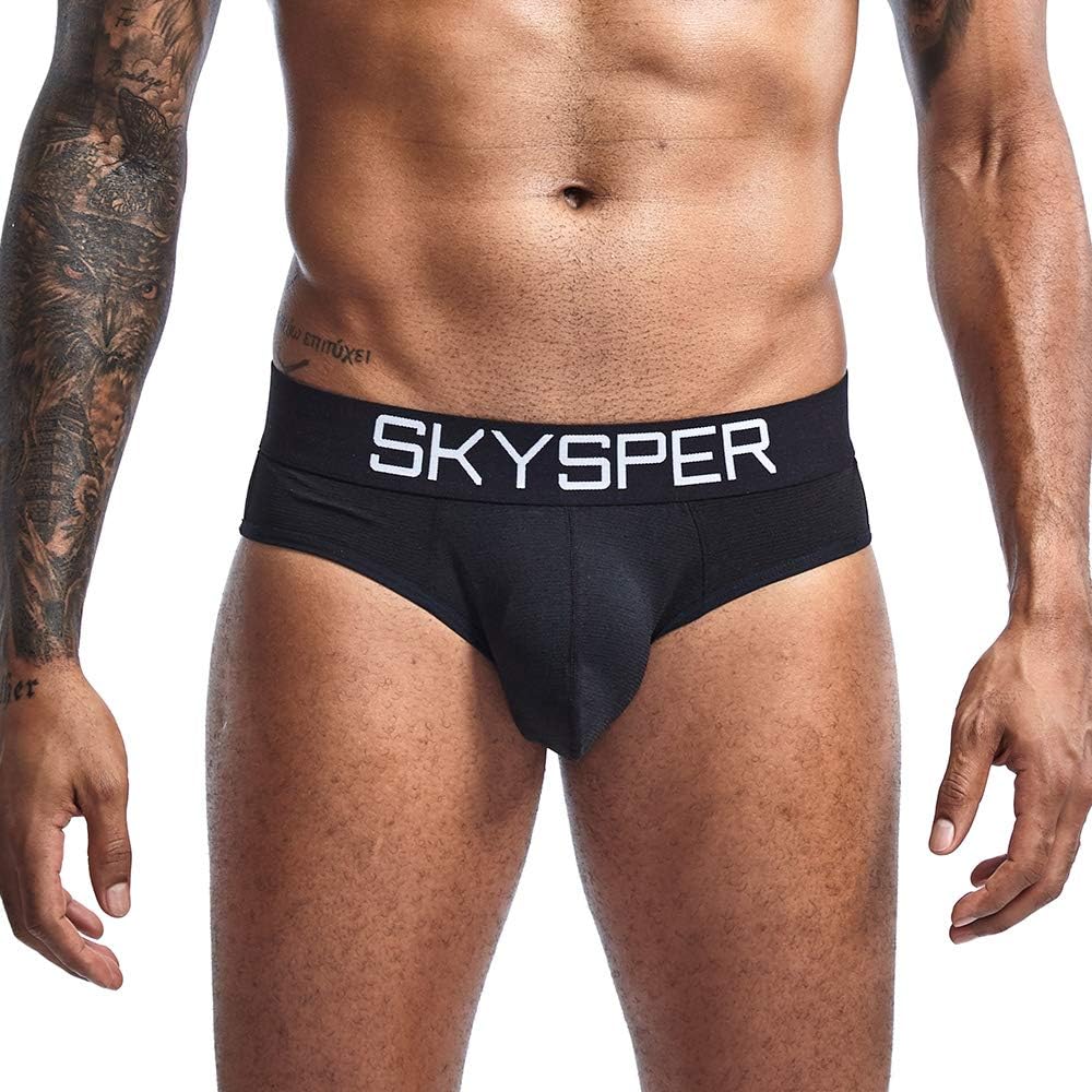 SKYSPER Men's Jockstrap Athletic Supporter Underwear Gym Strap Brief at  Men’s Clothing store