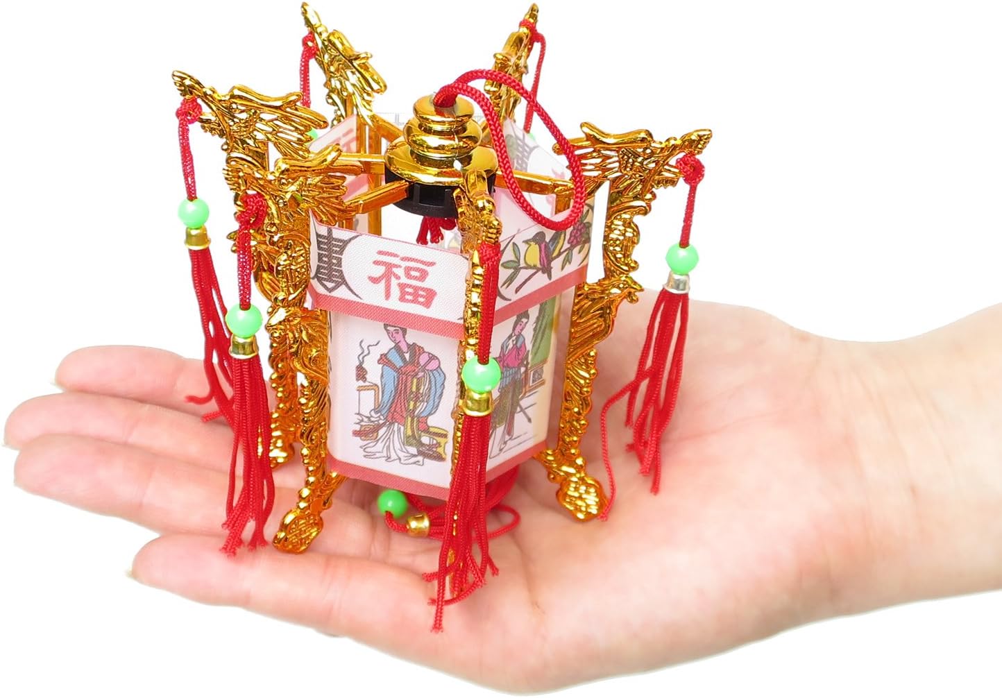 Amazon Co Jp 中華提灯 行灯 旧正月 春節際 商売繁盛を願う 台湾 赤ちょうちん 中華料理 中国雑貨 車 バイク