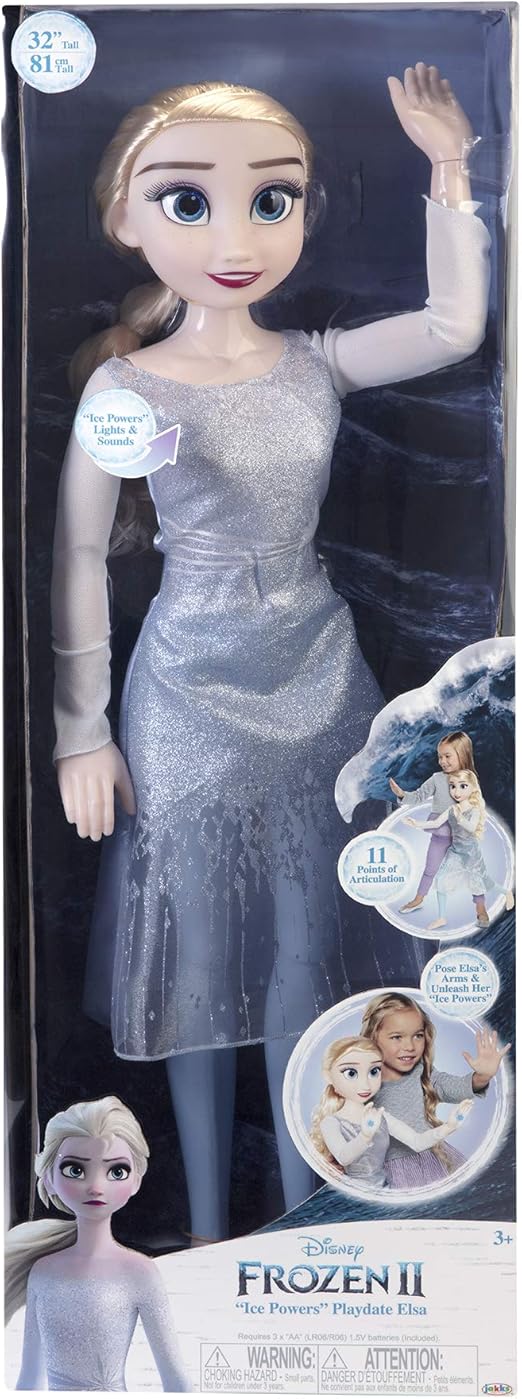 disney's frozen 2 ice powers playdate elsa