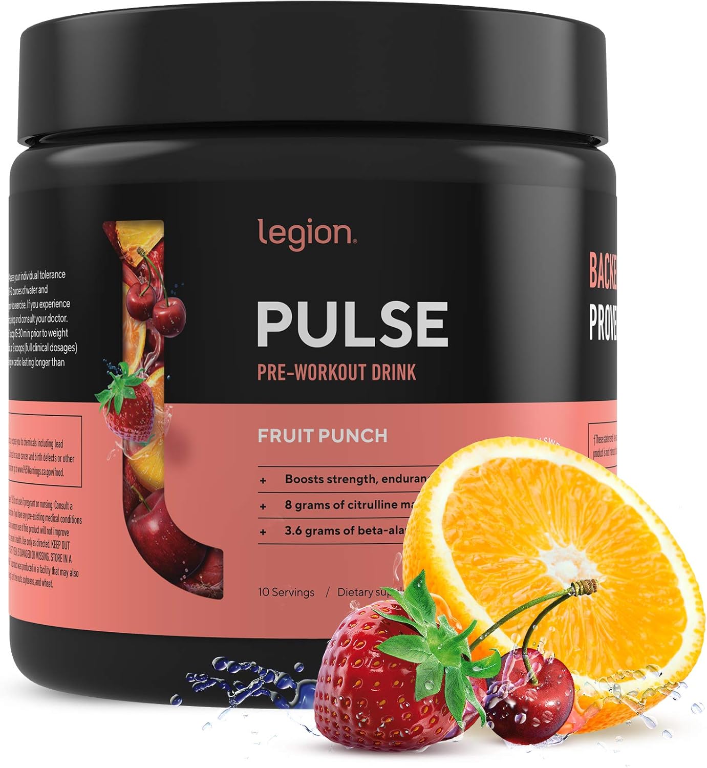 Amazon Com Legion Pulse Best Natural Pre Workout Supplement For Women And Men Powerful Nitric Oxide Pre Workout Effective Pre Workout For Weight Loss 10 Serving Fruit Punch Health Personal Care