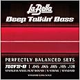 La Bella 760FS-B Deep Talkin' Bass Stainless Steel Flat Wound Standard Bass Guitar Strings