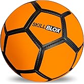 Skill BLOX SoftStrike Home Indoor Skills Training Soccer Ball - Soccer Gifts for Boys - Skills Ball for House - Size 4