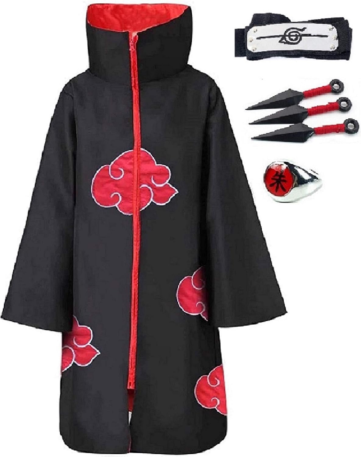 Amazon.com: 4pcs, Unisex, Akatsuki 