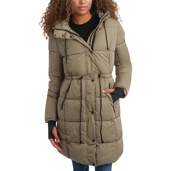 Chaqueta Acolchada Ligera Bianstore Para Mujer — Abrigo Holgado, Manga Larga, Con Bolsillos
