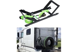 Autoholic Semi Truck Spare Tire Rack Spare Tire Holder Spare Tire Carrier V2.0 Base Reinforcement