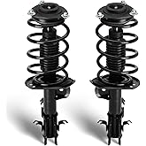 Front Complete Struts Assembly w/Coil Spring Shock Absorber Compatible with Nissan Sentra 2014-2019 1.8L, Replace for 172948 172947