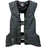 Hit-Air VHR Slim Airbag Vest, Motorcycle &amp; Equestrian Harness | Lightweight All-in-One Design, Reflex Visibility Strips, Fits 50cc or 60cc CO2 Canisters, Adjustable